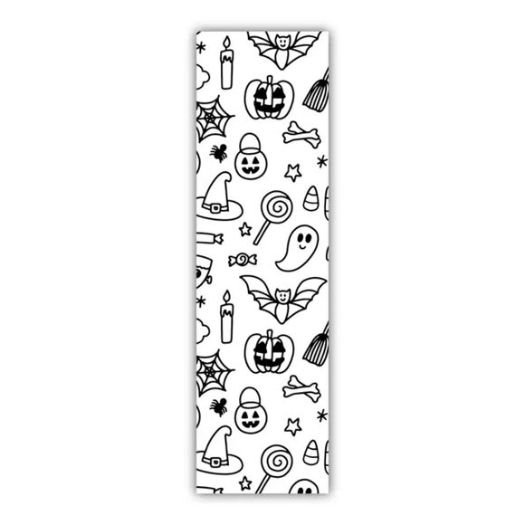 Halloween Coloring Bookmark - Picture 1 of 3